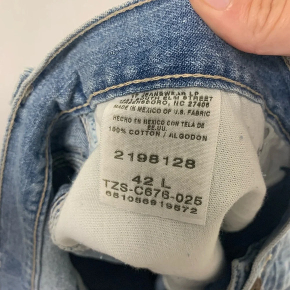 Lee Dungarees Carpenter Shorts Retro Stone Y2K 2006 Men 42L Denim Loose Straight - Picture 5 of 12